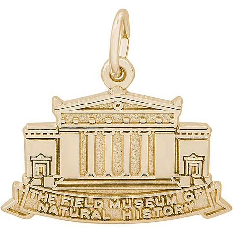 14K Gold Field Museum Charm by Rembrandt Charms 14K Gold Field Museum Charm by Rembrandt Charms