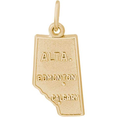 14K Gold Alberta, Canada Charm by Rembrandt Charms 14K Gold Alberta, Canada Charm by Rembrandt Charms