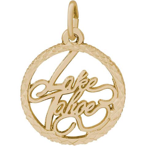 14K Gold Lake Tahoe Charm by Rembrandt Charms 14K Gold Lake Tahoe Charm by Rembrandt Charms