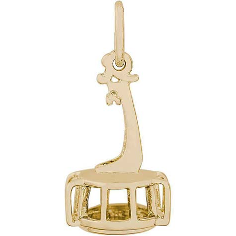 14K Gold Aerial Tramway Charm by Rembrandt Charms 14K Gold Aerial Tramway Charm by Rembrandt Charms