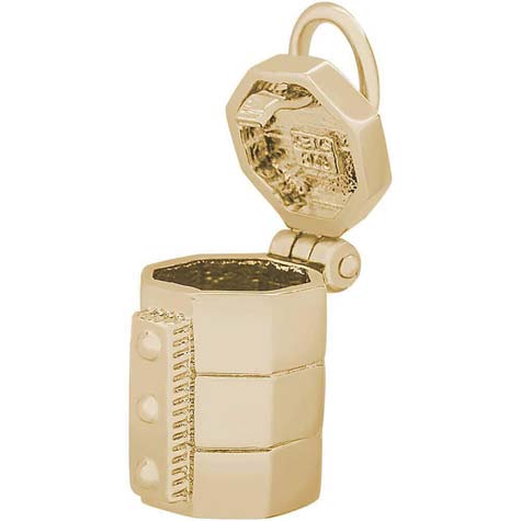 14K Gold Pottery Kiln Charm by Rembrandt Charms 14K Gold Pottery Kiln Charm by Rembrandt Charms
