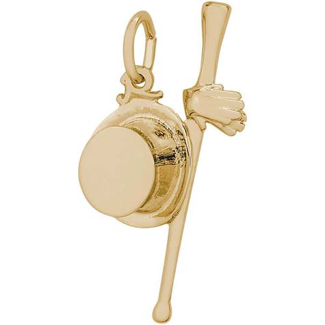 14K Gold It's Showtime Charm by Rembrandt Charms 14K Gold It's Showtime Charm by Rembrandt Charms
