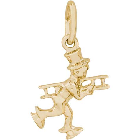 14K Gold Chimney Sweep Charm by Rembrandt Charms 14K Gold Chimney Sweep Charm by Rembrandt Charms