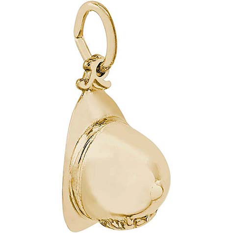14K Gold Bobby Helmet Charm by Rembrandt Charms 14K Gold Bobby Helmet Charm by Rembrandt Charms