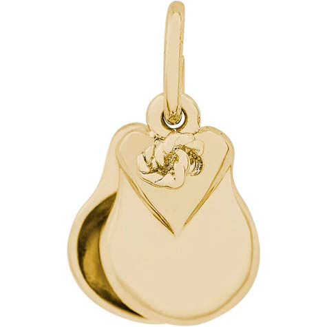 14K Gold Castanets Charm by Rembrandt Charms 14K Gold Castanets Charm by Rembrandt Charms