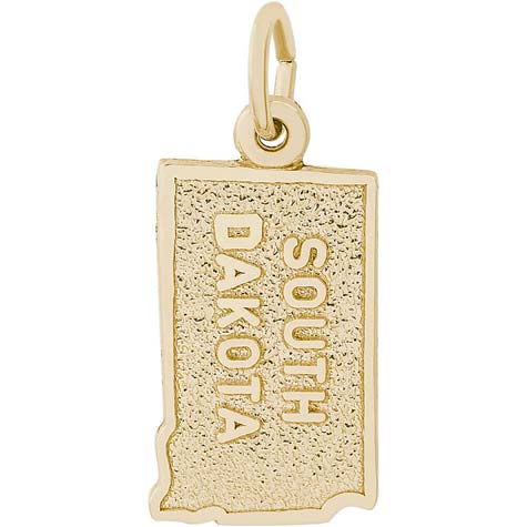 14K Gold South Dakota Charm by Rembrandt Charms 14K Gold South Dakota Charm by Rembrandt Charms