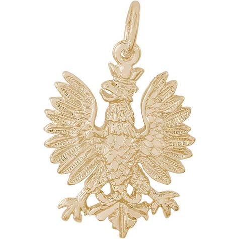 14k Gold Phoenix Bird Charm by Rembrandt Charms 14k Gold Phoenix Bird Charm by Rembrandt Charms