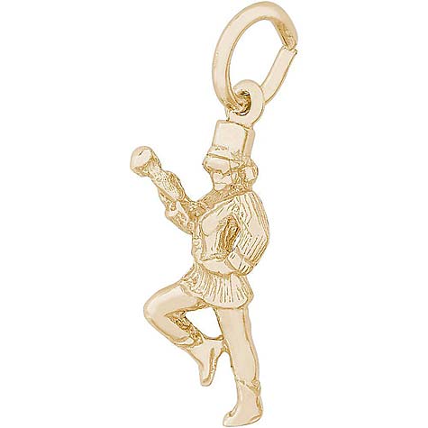 14K Gold Majorette Charm by Rembrandt Charms 14K Gold Majorette Charm by Rembrandt Charms