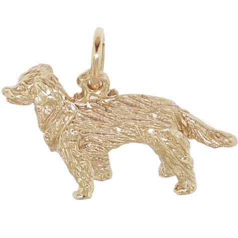 10K Gold Golden Retriever Dog Charm by Rembrandt Charms 10K Gold Golden Retriever Dog Charm by Rembrandt Charms