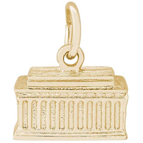 14K Gold Lincoln Memorial Charm by Rembrandt Charms 14K Gold Lincoln Memorial Charm by Rembrandt Charms