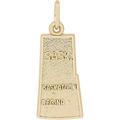 14K Gold Saskatchewan, Canada by Rembrandt Charms 14K Gold Saskatchewan, Canada by Rembrandt Charms