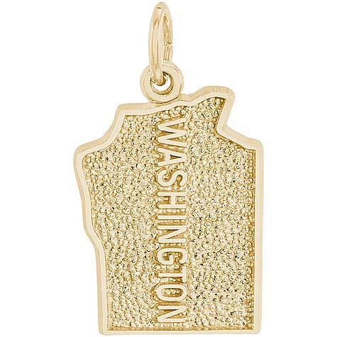 14K Gold Washington Charm by Rembrandt Charms 14K Gold Washington Charm by Rembrandt Charms