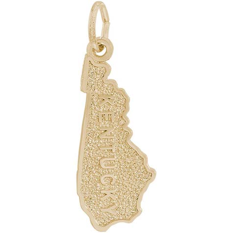 14K Gold Kentucky Charm by Rembrandt Charms 14K Gold Kentucky Charm by Rembrandt Charms
