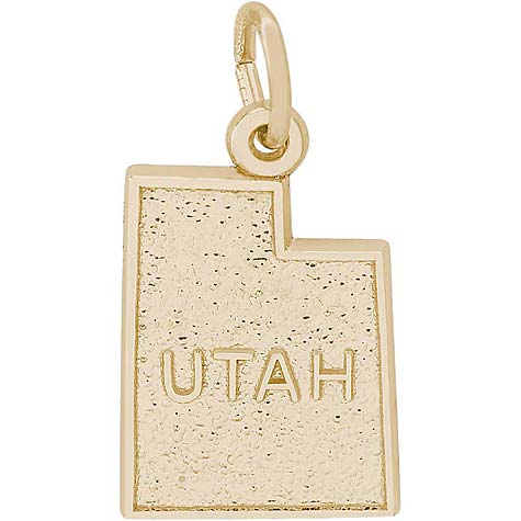 14K Gold Utah Charm by Rembrandt Charms 14K Gold Utah Charm by Rembrandt Charms