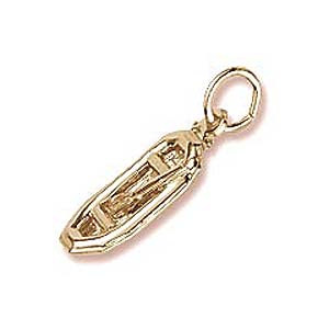 14k Gold White Water Raft Charm by Rembrandt Charms 14k Gold White Water Raft Charm by Rembrandt Charms