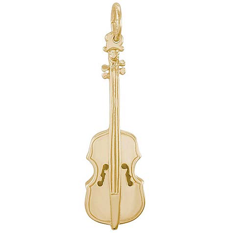 14k Gold Cello Charm by Rembrandt Charms 14k Gold Cello Charm by Rembrandt Charms