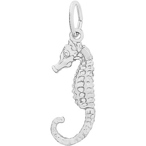 Sterling Silver Seahorse Charm by Rembrandt Charms Sterling Silver Seahorse Charm by Rembrandt Charms