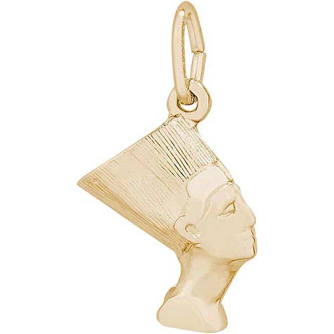 14K Gold Nefertiti Charm by Rembrandt Charms 14K Gold Nefertiti Charm by Rembrandt Charms