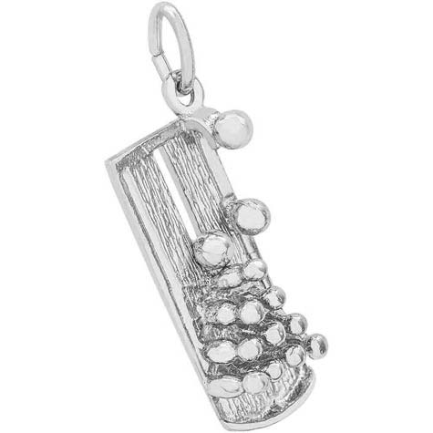 Sterling Silver Bowling Lane Charm by Rembrandt Charms Sterling Silver Bowling Lane Charm by Rembrandt Charms