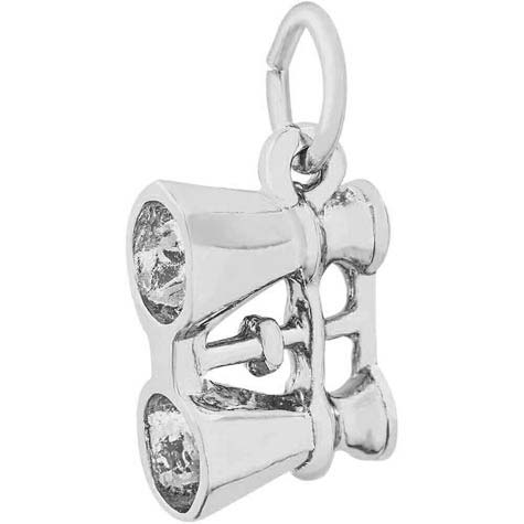 Sterling Silver Binoculars Charm by Rembrandt Charms Sterling Silver Binoculars Charm by Rembrandt Charms