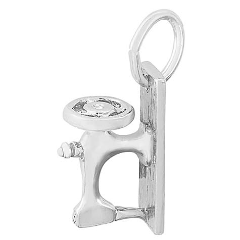 Sterling Silver Sewing Machine Charm by Rembrandt Charms Sterling Silver Sewing Machine Charm by Rembrandt Charms