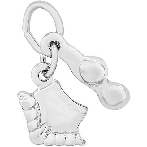 Sterling Silver Bikini Accent Charm by Rembrandt Charms Sterling Silver Bikini Accent Charm by Rembrandt Charms