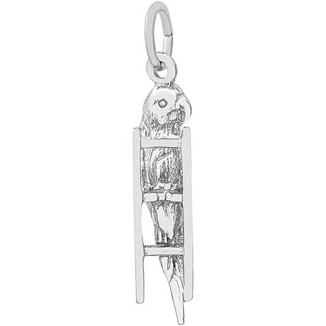 Sterling Silver Budgie Charm by Rembrandt Charms Sterling Silver Budgie Charm by Rembrandt Charms