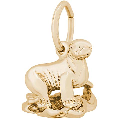 14K Gold San Francisco Pier 39 Sea Lion by Rembrandt Charms 14K Gold San Francisco Pier 39 Sea Lion by Rembrandt Charms