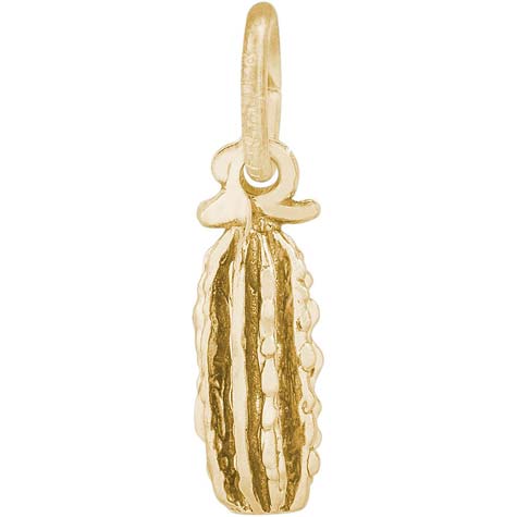 14K Gold Pickle Charm by Rembrandt Charms 14K Gold Pickle Charm by Rembrandt Charms