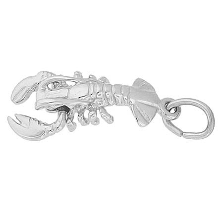 Sterling Silver Lobster Charm by Rembrandt Charms Sterling Silver Lobster Charm by Rembrandt Charms
