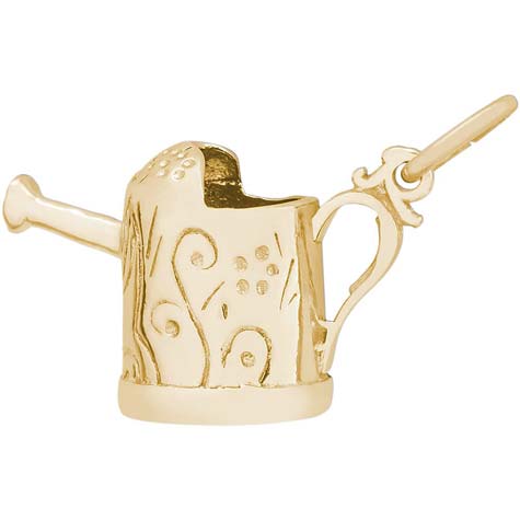 14K Gold Watering Can Charm by Rembrandt Charms 14K Gold Watering Can Charm by Rembrandt Charms