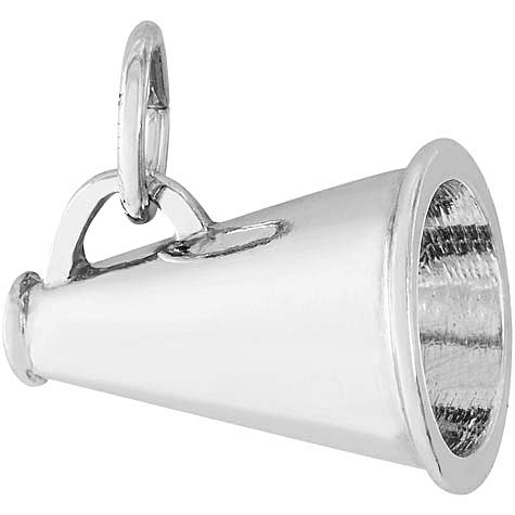 Sterling Silver Megaphone Charm by Rembrandt Charms Sterling Silver Megaphone Charm by Rembrandt Charms