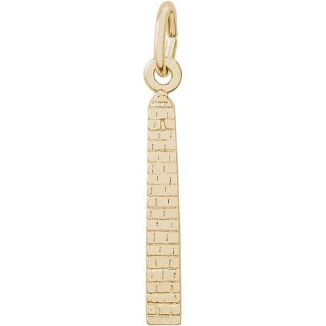 14K Gold Bunker Hill Monument Charm by Rembrandt Charms 14K Gold Bunker Hill Monument Charm by Rembrandt Charms