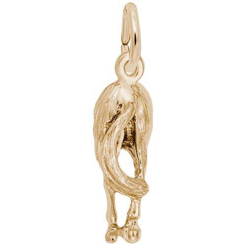 14K Gold Horses Behind Charm by Rembrandt Charms 14K Gold Horses Behind Charm by Rembrandt Charms