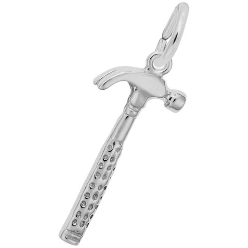 Sterling Silver Hammer Charm by Rembrandt Charms Sterling Silver Hammer Charm by Rembrandt Charms