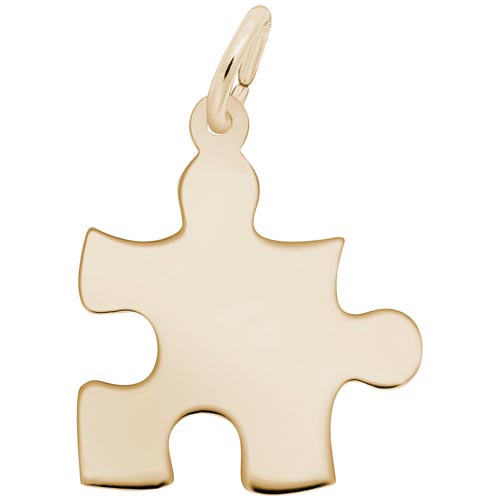 14k Gold Autism Puzzle Piece Charm by Rembrandt Charms 14k Gold Autism Puzzle Piece Charm by Rembrandt Charms
