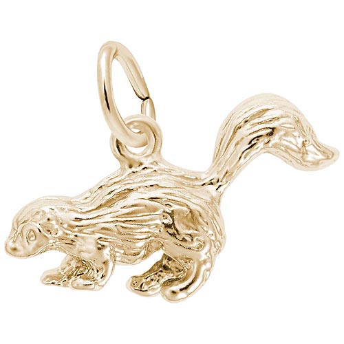 14K Gold Skunk Charm by Rembrandt Charms 14K Gold Skunk Charm by Rembrandt Charms