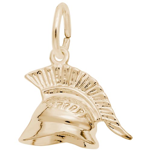 14K Gold Roman Helmet Charm by Rembrandt Charms 14K Gold Roman Helmet Charm by Rembrandt Charms