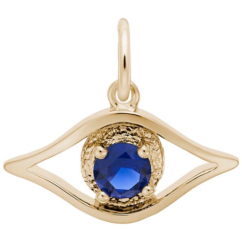 14K Gold Evil Eye Charm by Rembrandt Charms 14K Gold Evil Eye Charm by Rembrandt Charms