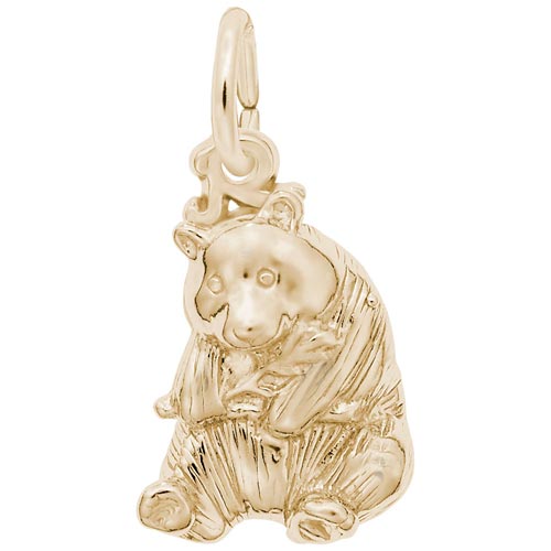 14k Gold Panda Bear Charm by Rembrandt Charms 14k Gold Panda Bear Charm by Rembrandt Charms